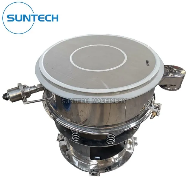 ultrasonic round vibrating screen powder circular vibratory sifter sieve machine (6)